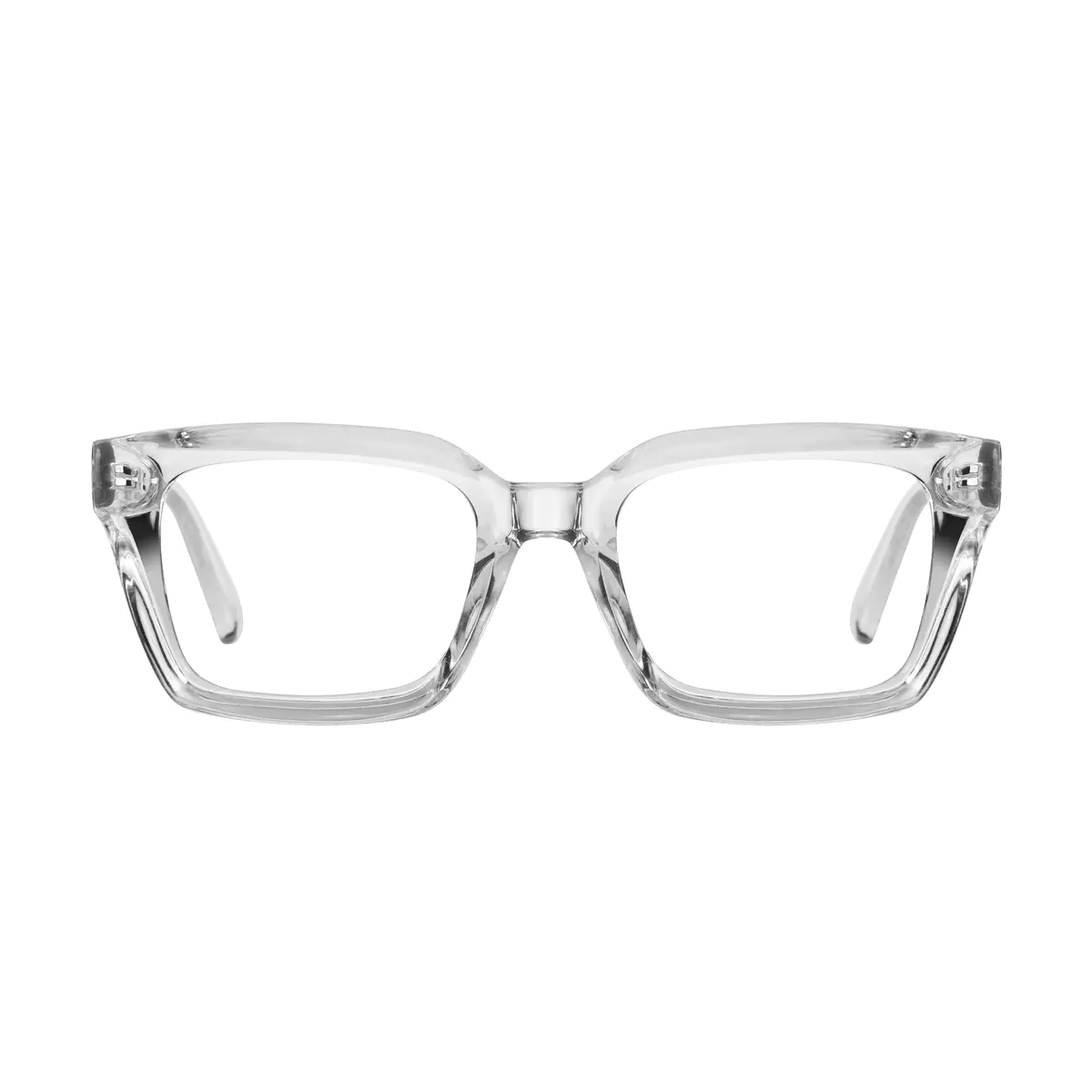 Square Clear Eyeglasses