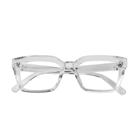 Square Clear Eyeglasses