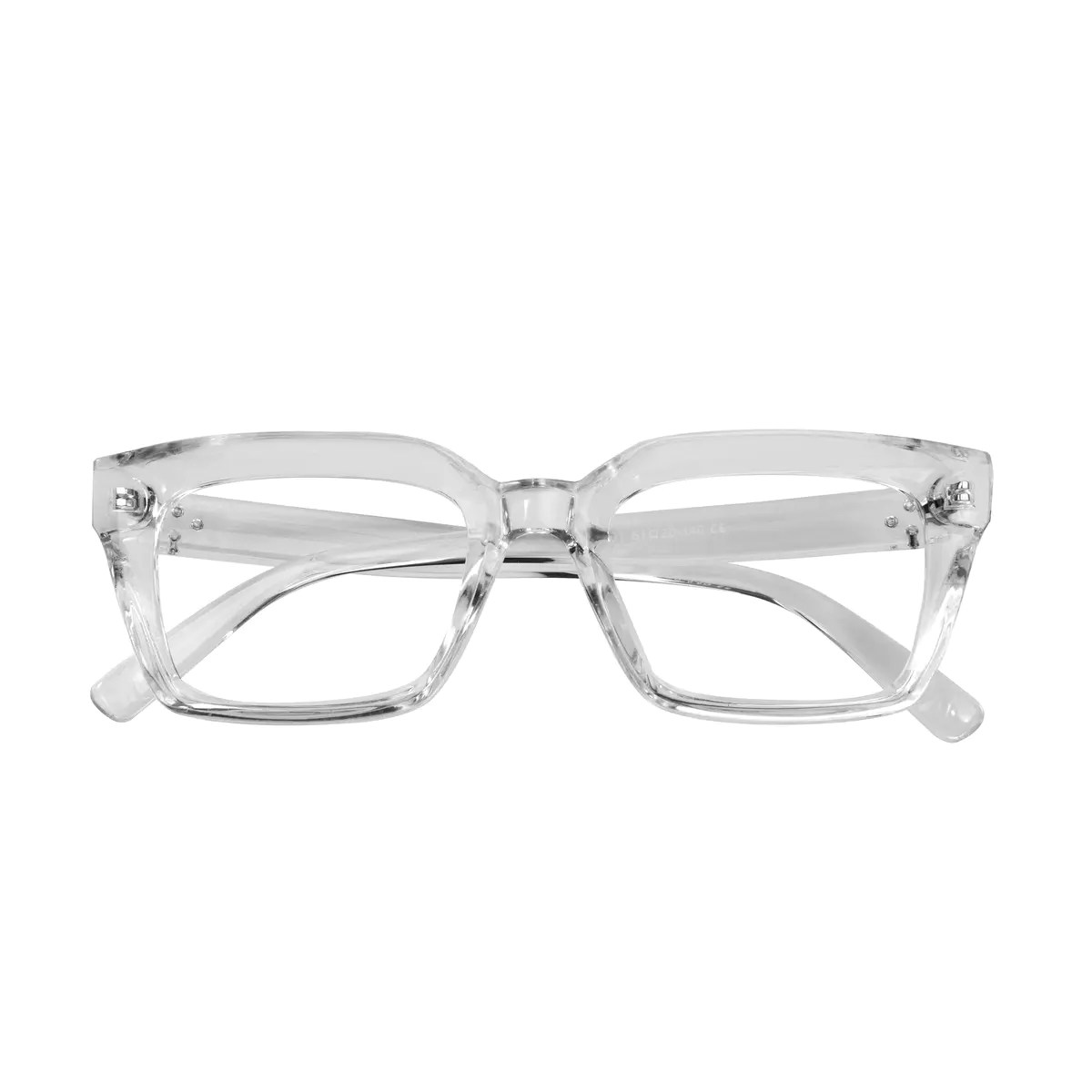 Square Clear Eyeglasses