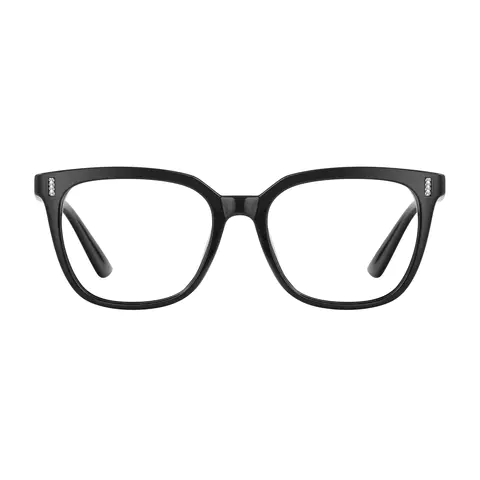 Square Black Eyeglasses