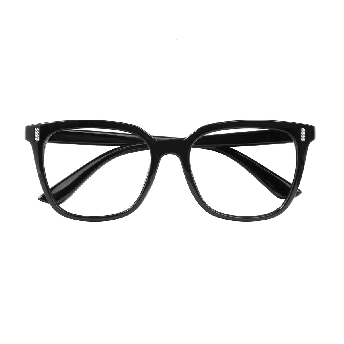 Square Black Eyeglasses