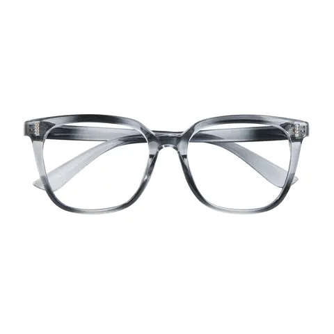 Square Gradient Gray Eyeglasses