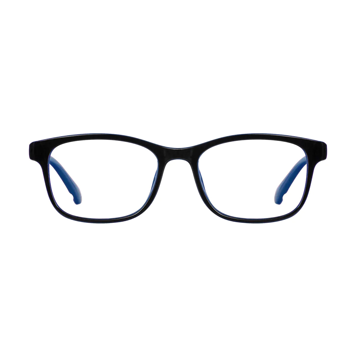 Square Blue Eyeglasses
