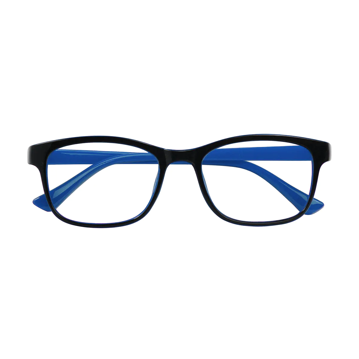 Square Blue Eyeglasses