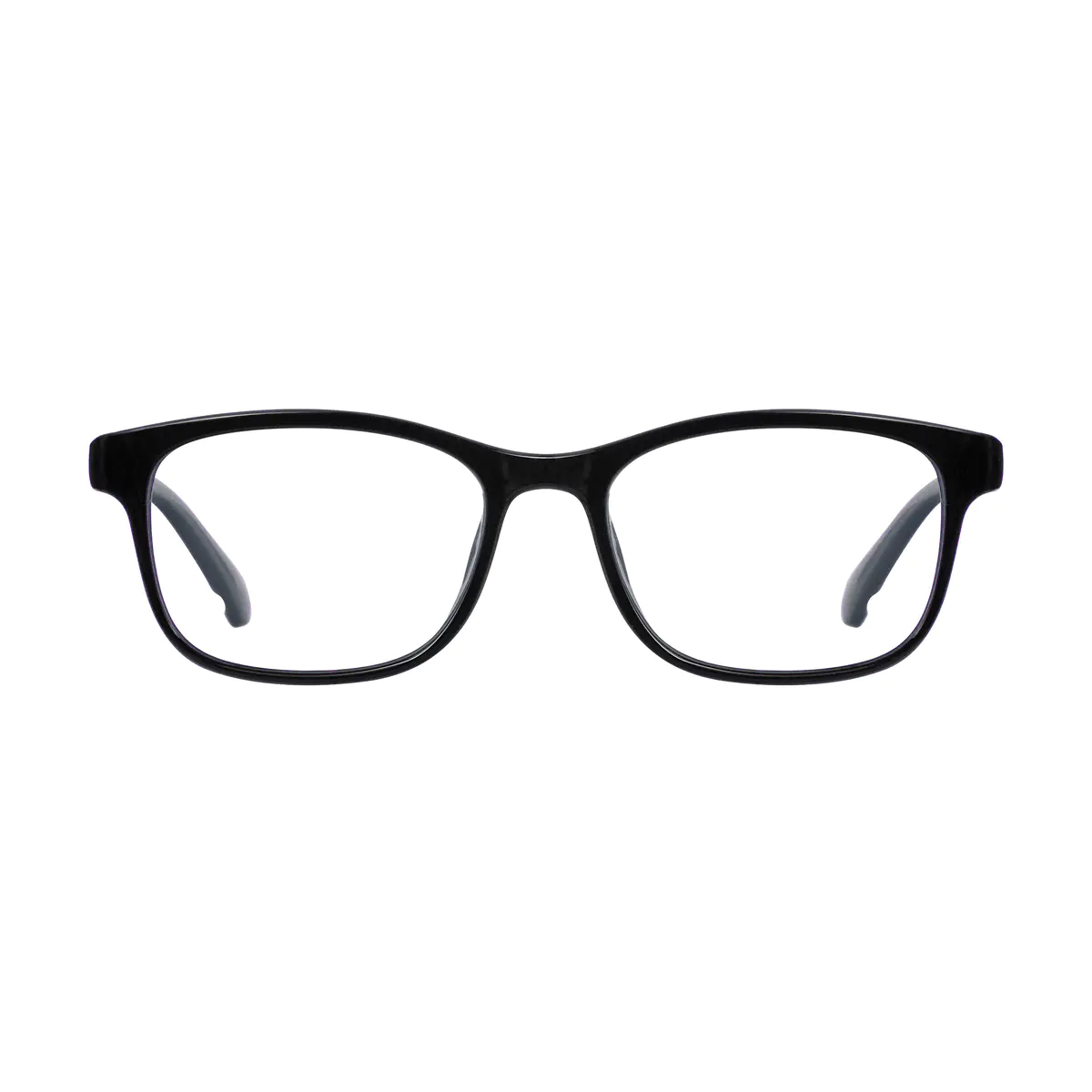 Square Grey Eyeglasses