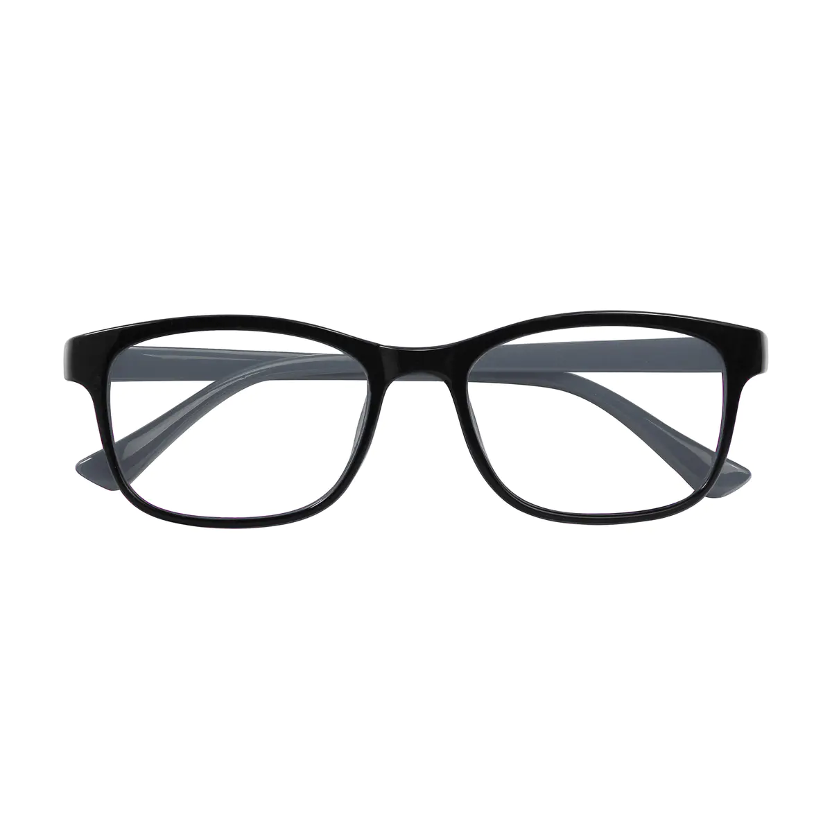 Square Grey Eyeglasses