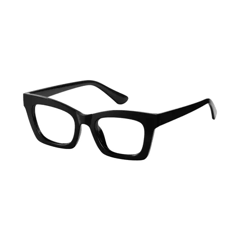 Square Black Eyeglasses