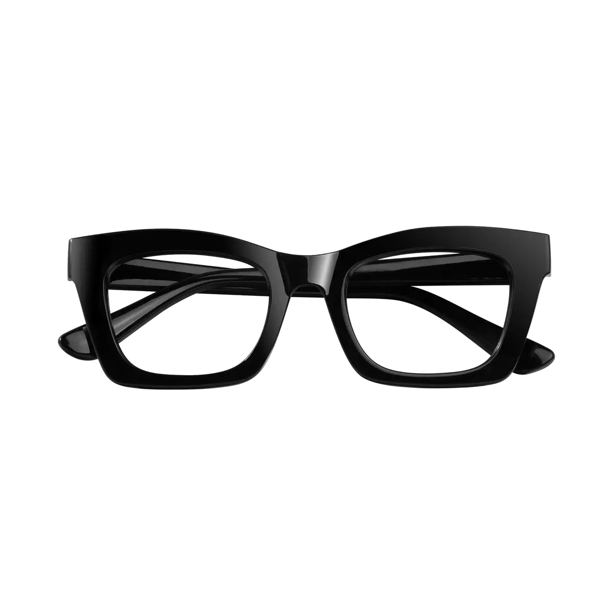 Square Black Eyeglasses