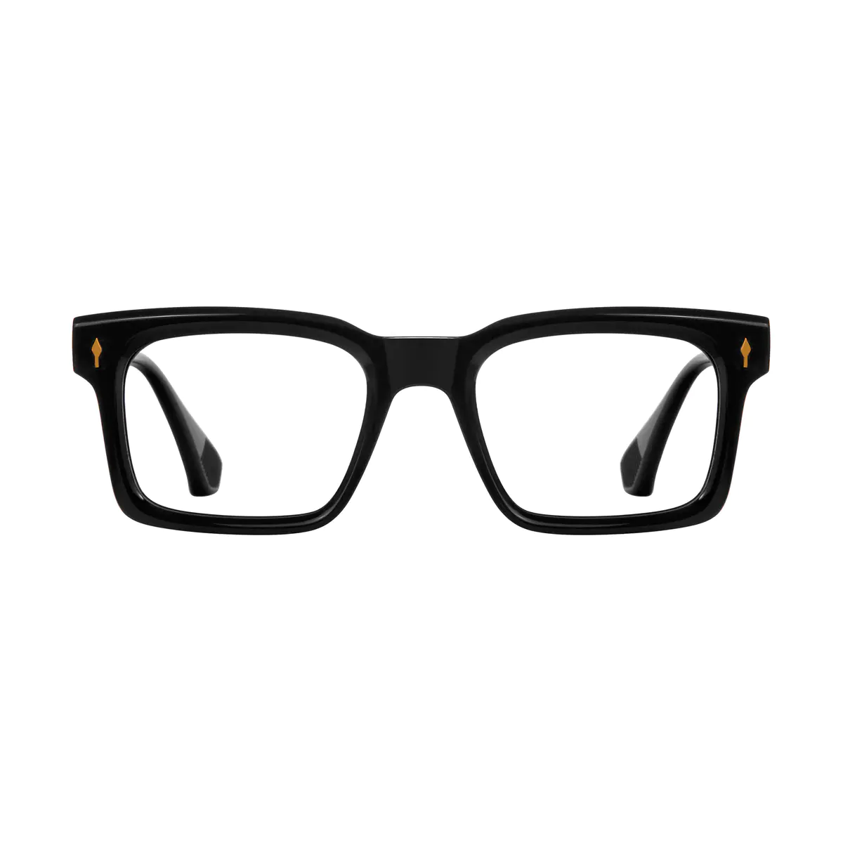 Square Black Eyeglasses