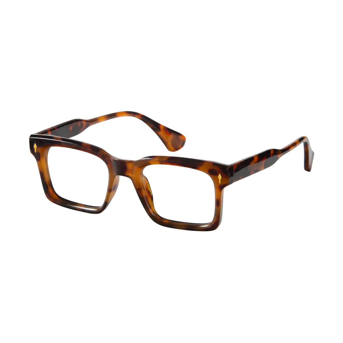 Square Tortoiseshell Eyeglasses