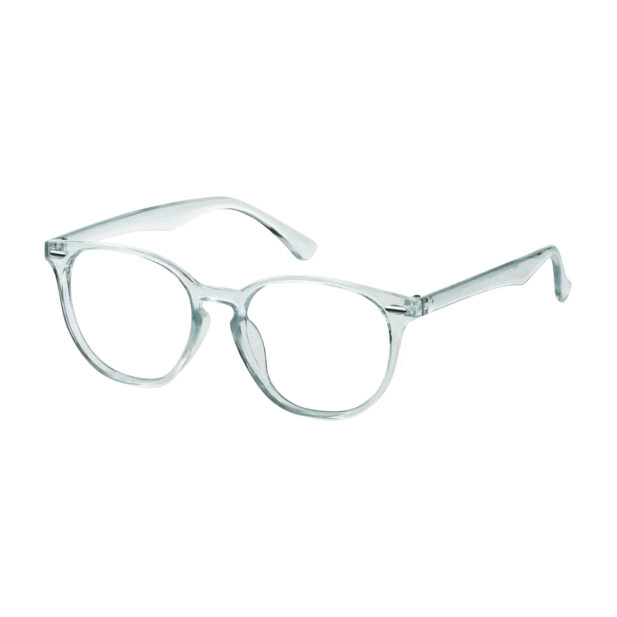Round Clear Eyeglasses