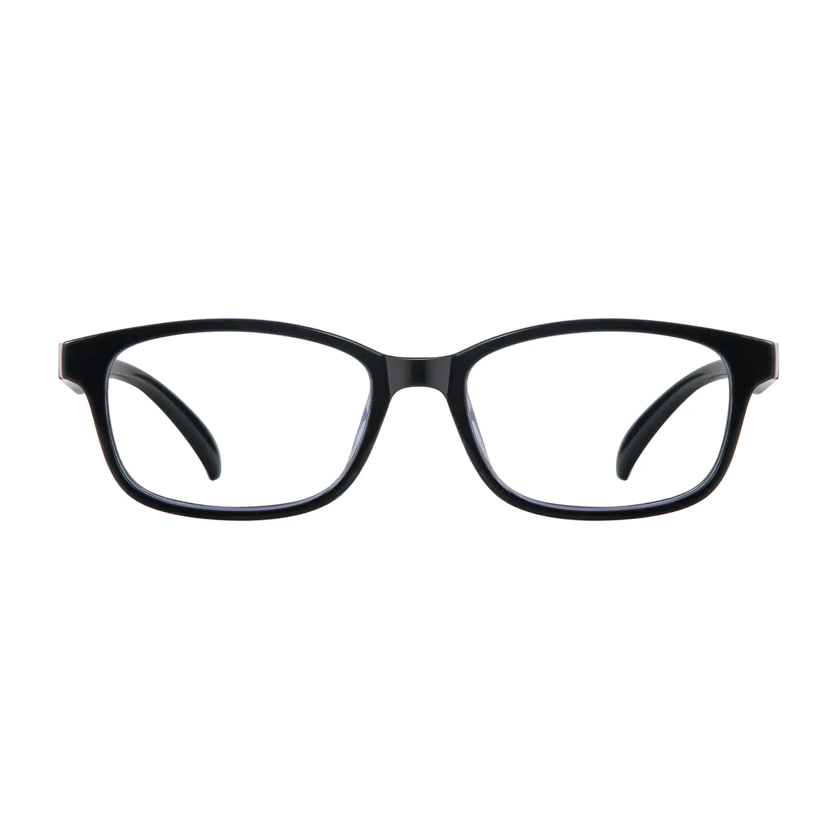 Rectangle Blue Eyeglasses