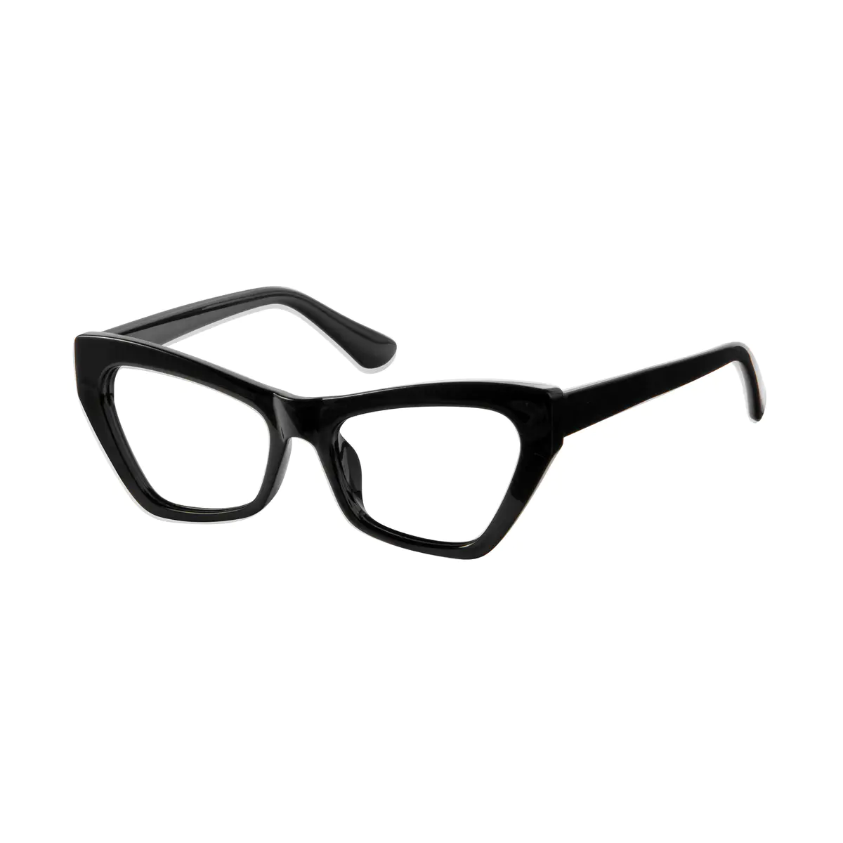 Cat-eye Black Eyeglasses