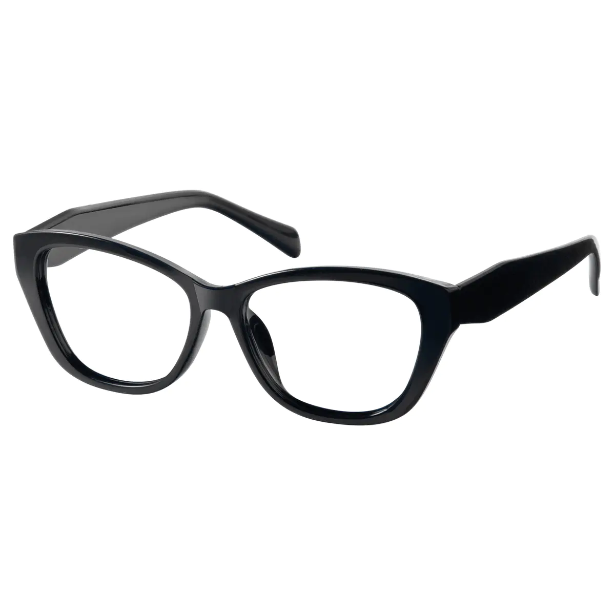 Cat-eye Black Eyeglasses