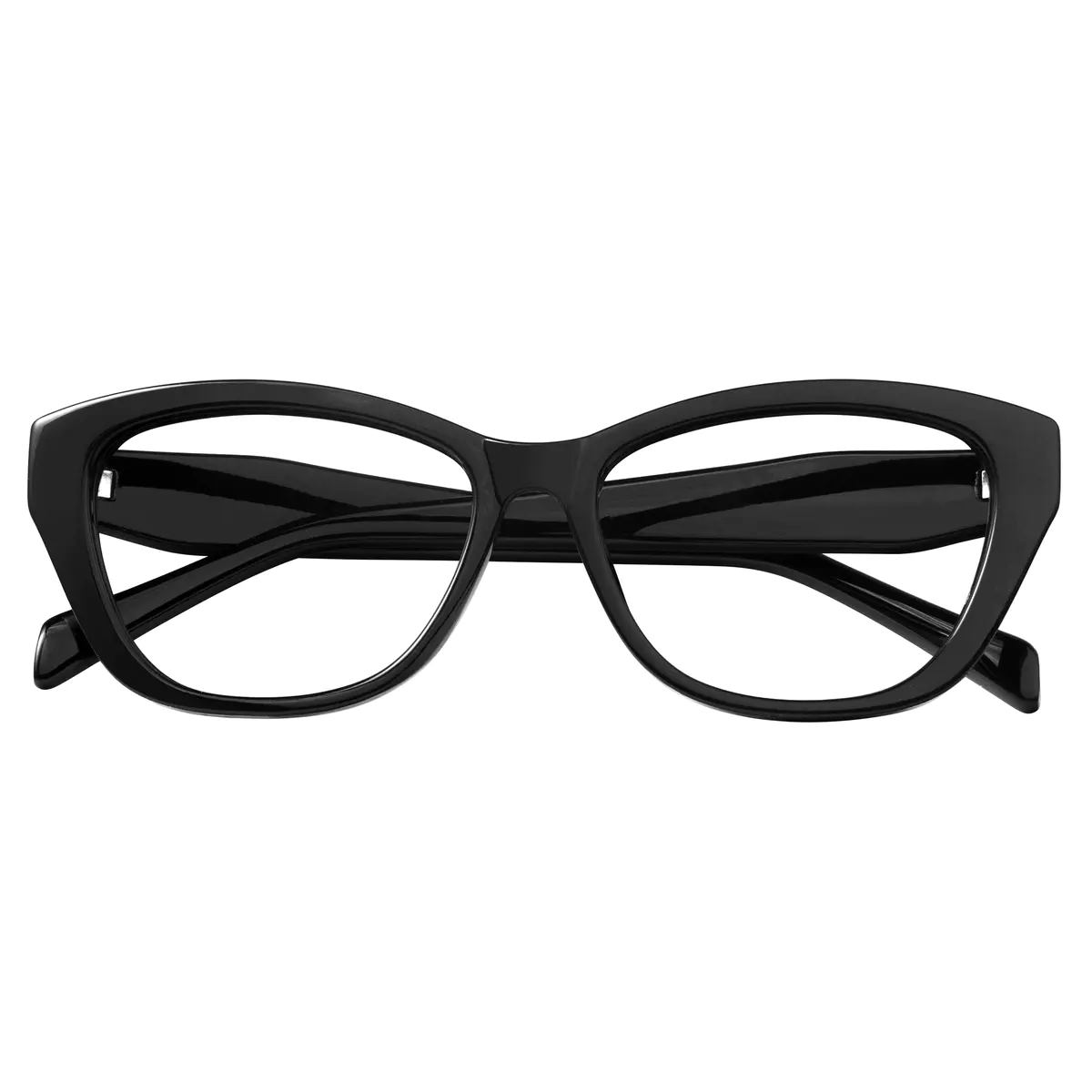 Cat-eye Black Eyeglasses