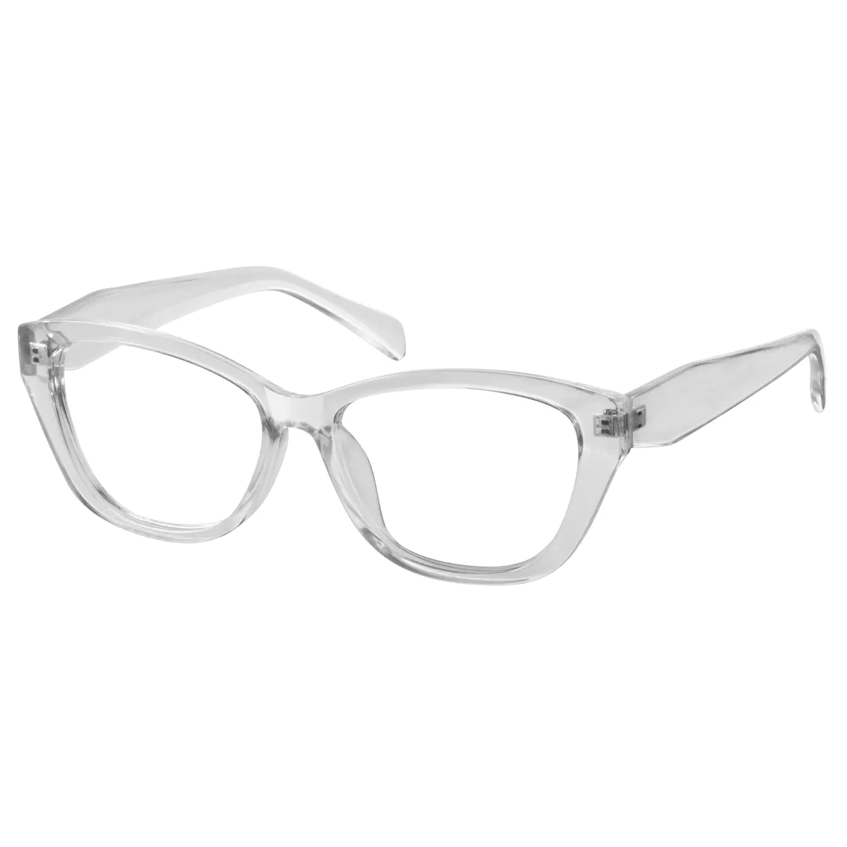 Cat-eye Clear Eyeglasses