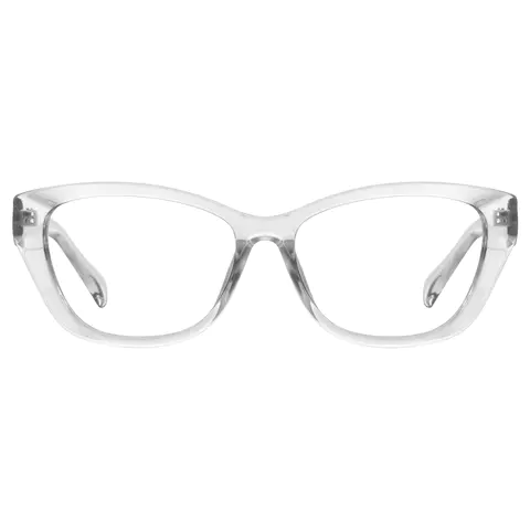 Cat-eye Clear Eyeglasses