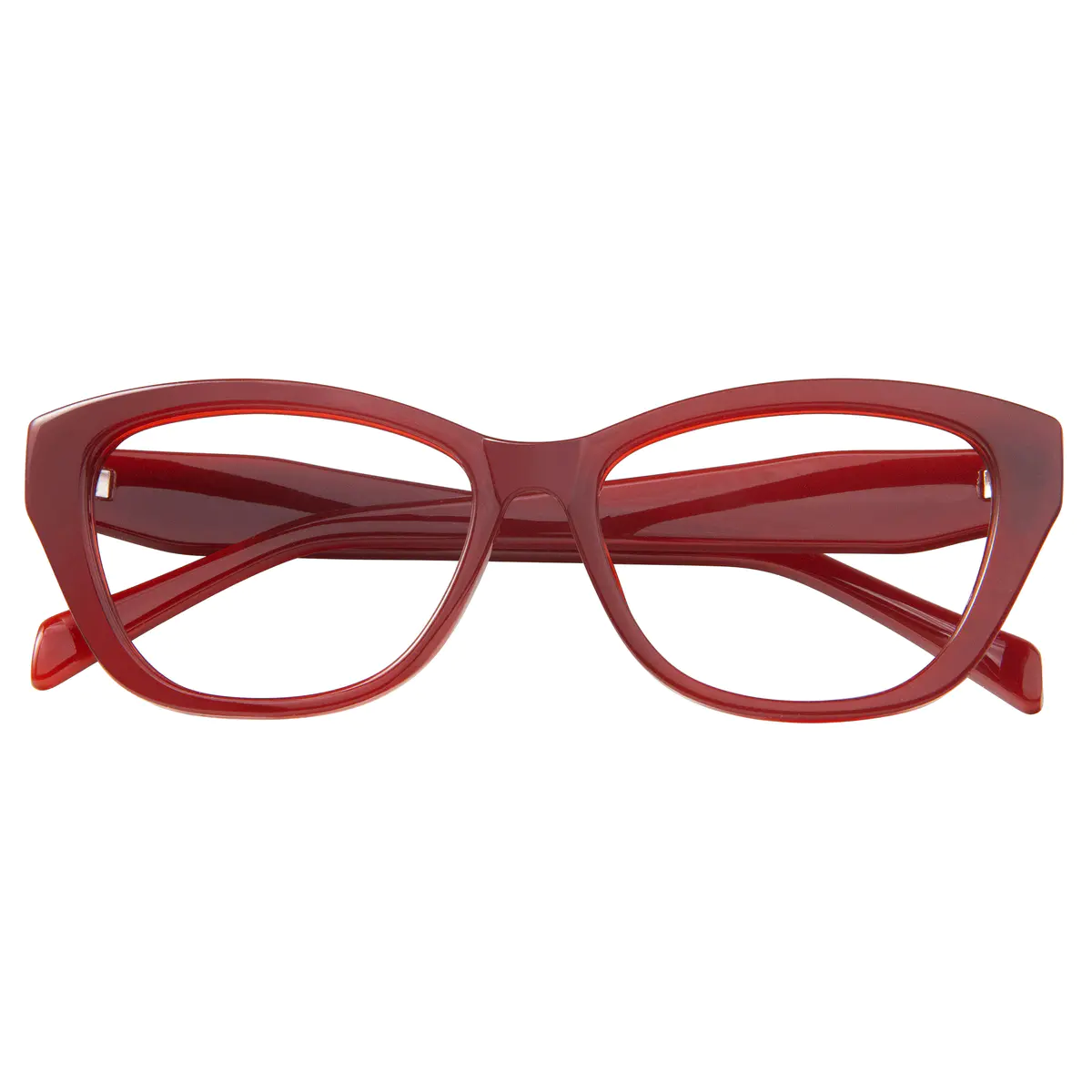Cat-eye Wine Eyeglasses