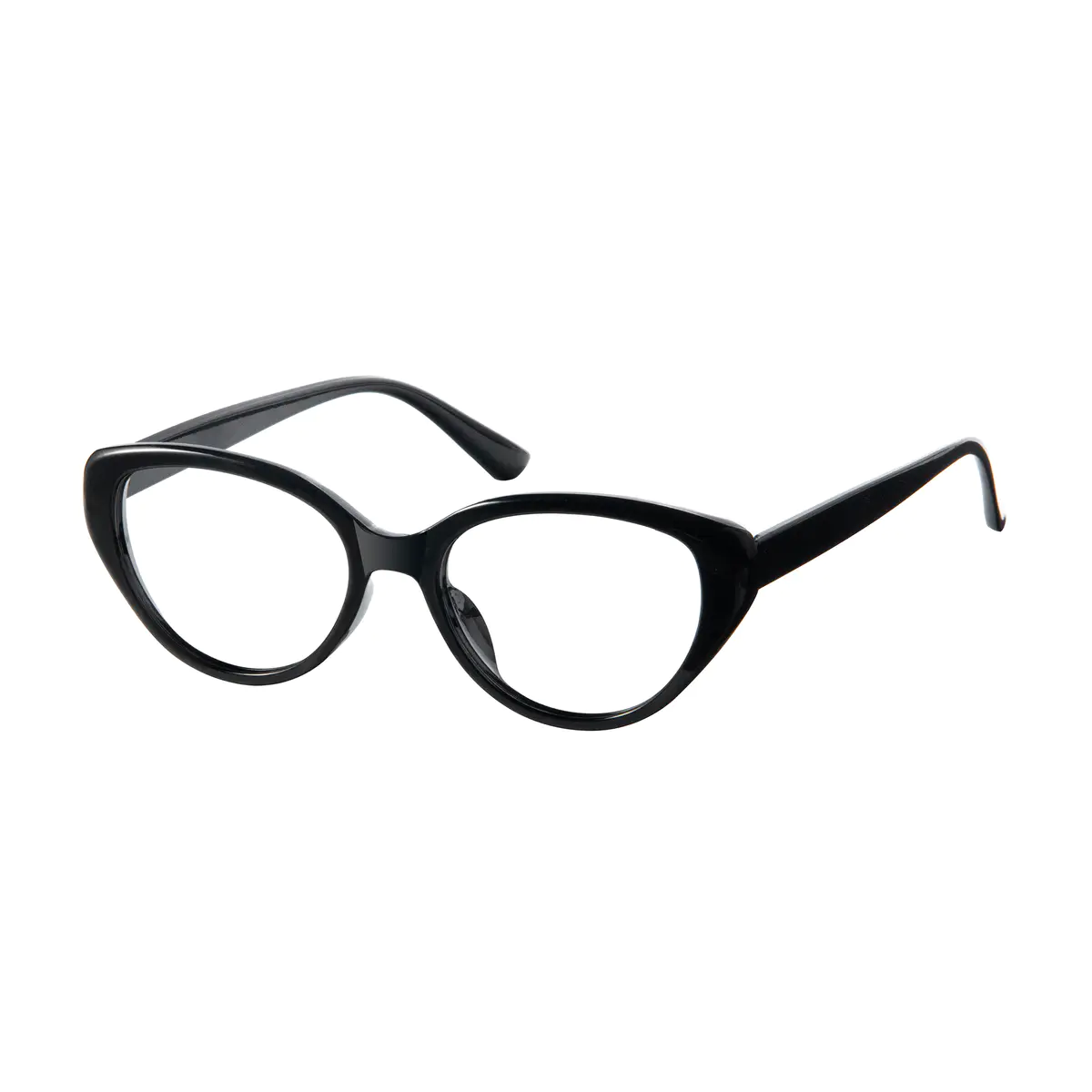 Cat-eye Black Eyeglasses