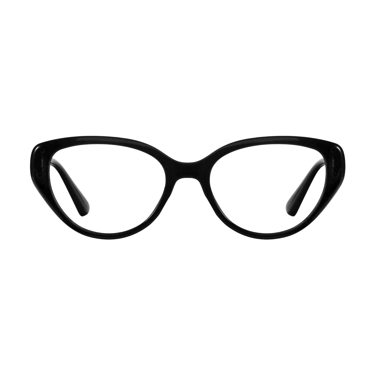 Cat-eye Black Eyeglasses