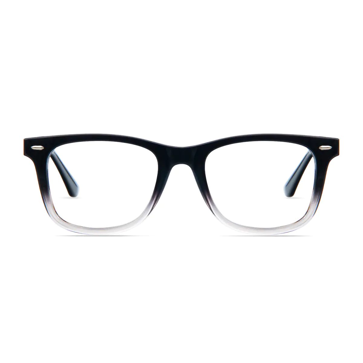 Square Gradient Gray Eyeglasses