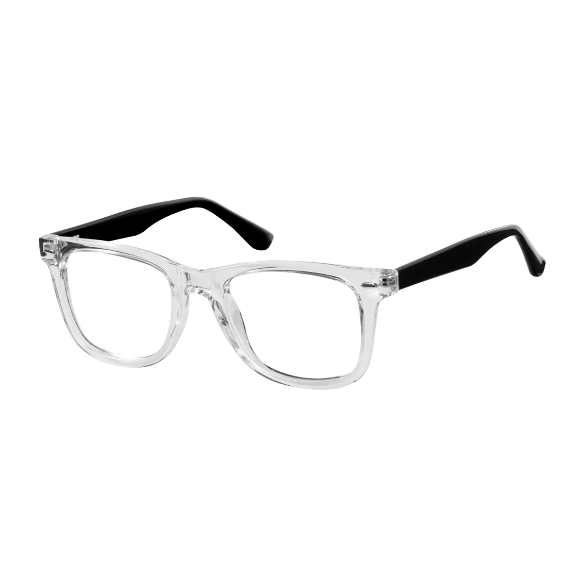 Square Clear Glasses