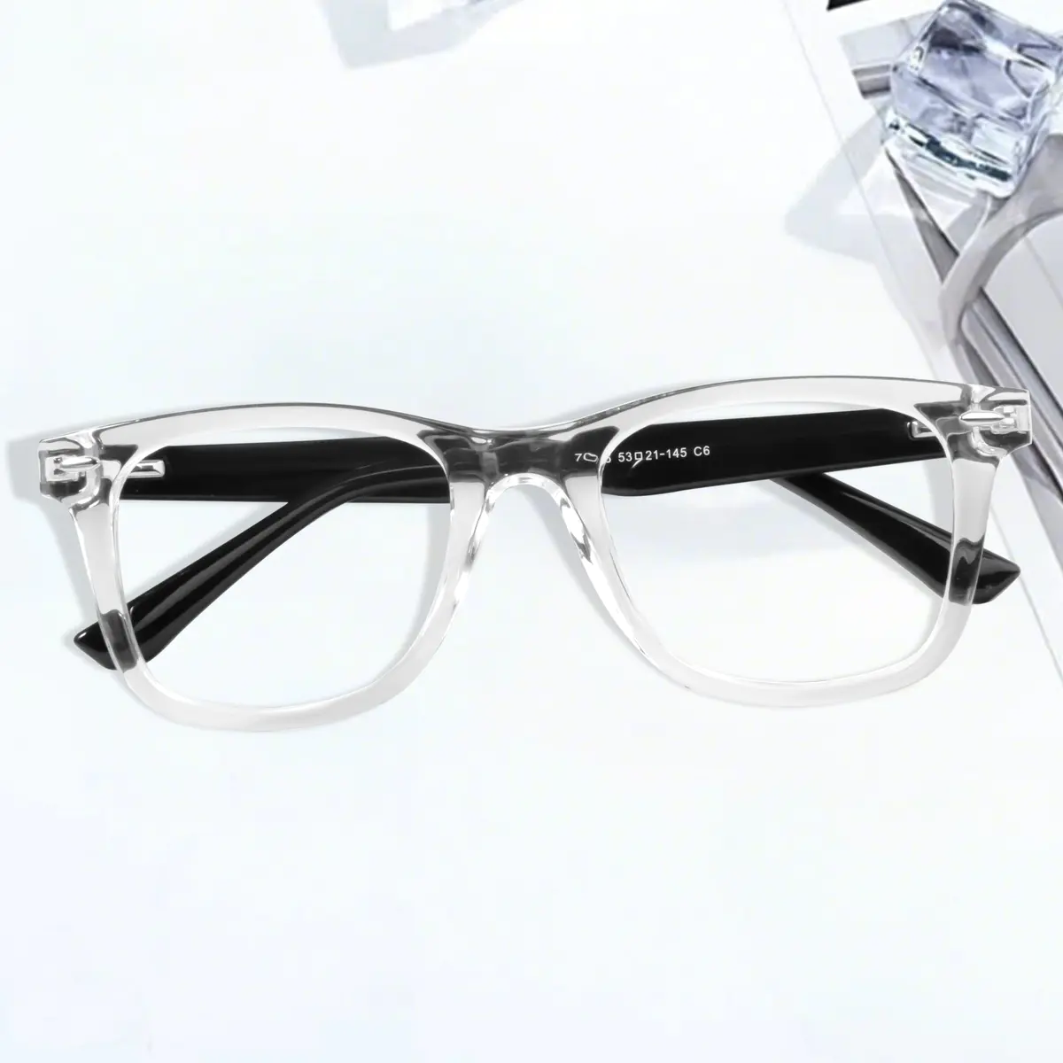 Square Clear Glasses