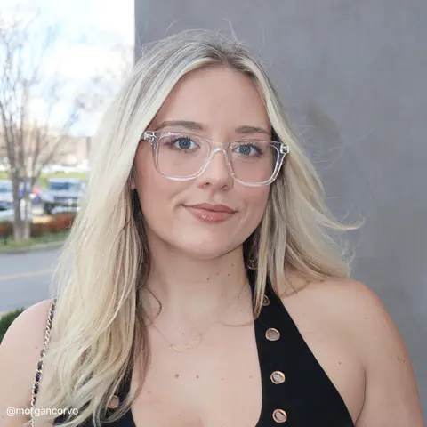 Square Clear Glasses