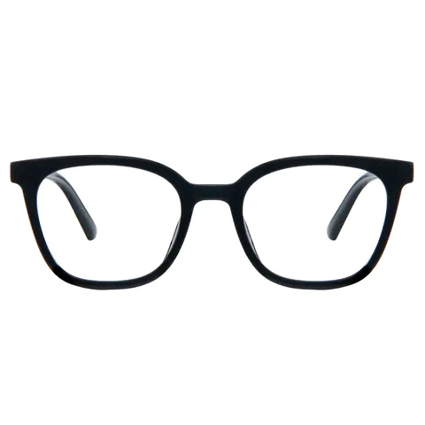 Square Black Eyeglasses