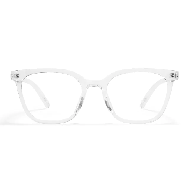 Square Clear Eyeglasses