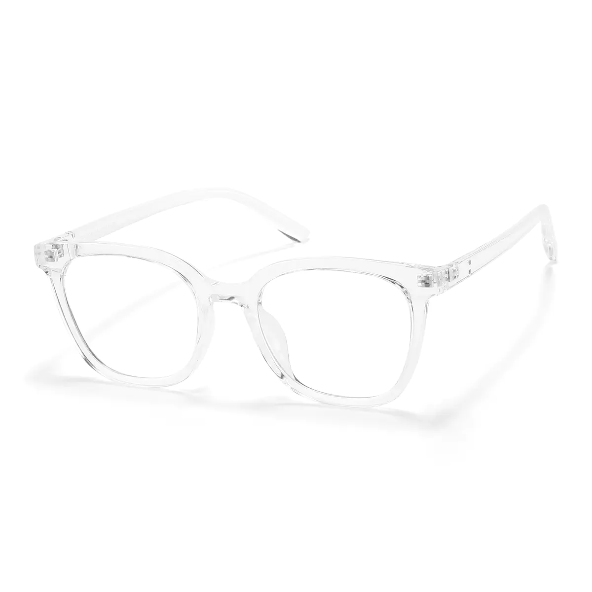 Square Clear Eyeglasses