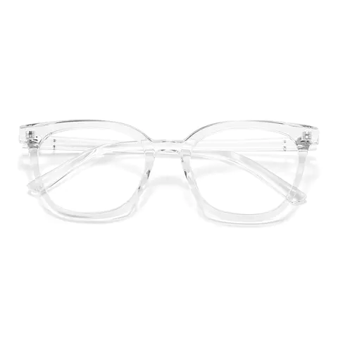 Square Clear Eyeglasses