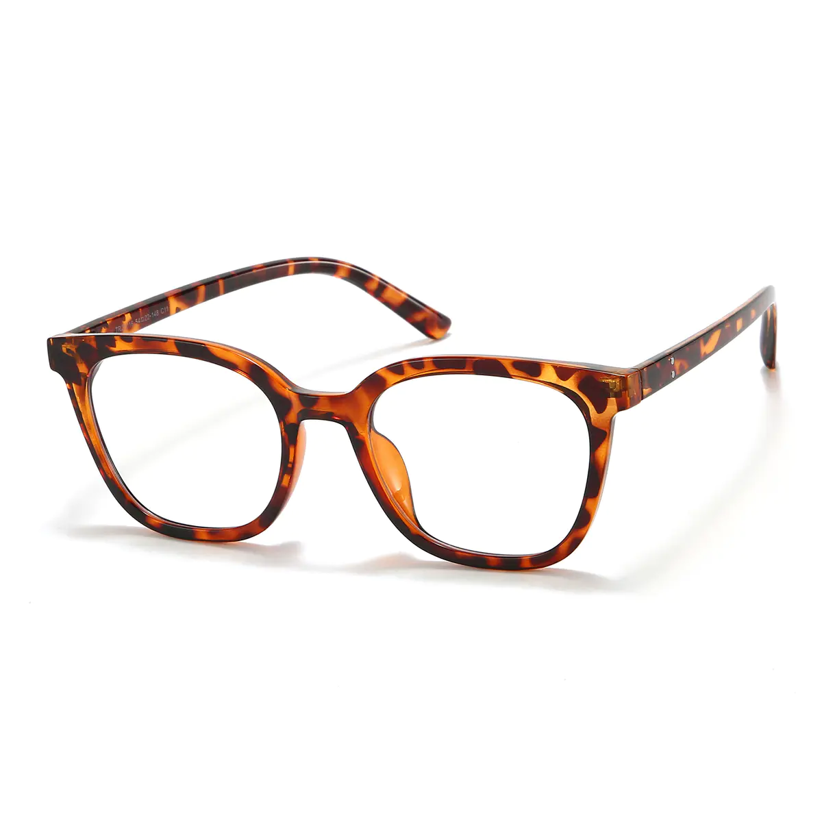 Square Tortoiseshell Eyeglasses