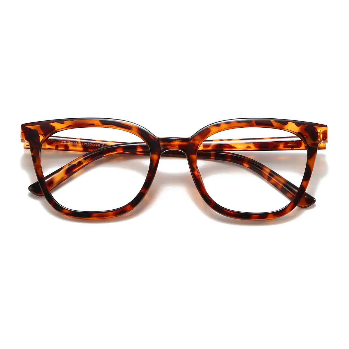 Square Tortoiseshell Eyeglasses