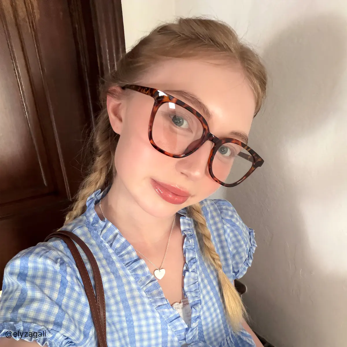 Square Tortoiseshell Eyeglasses