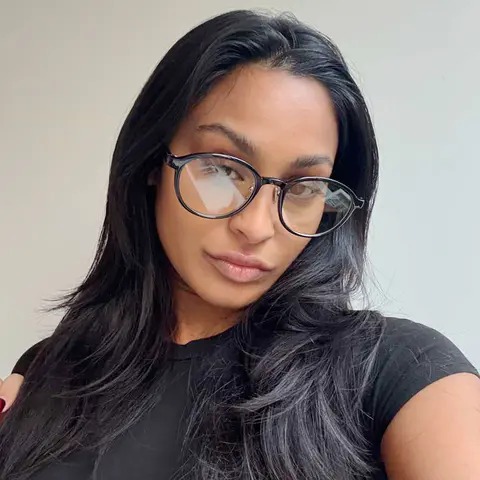 Round Black Eyeglasses