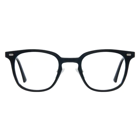 Square Black Eyeglasses
