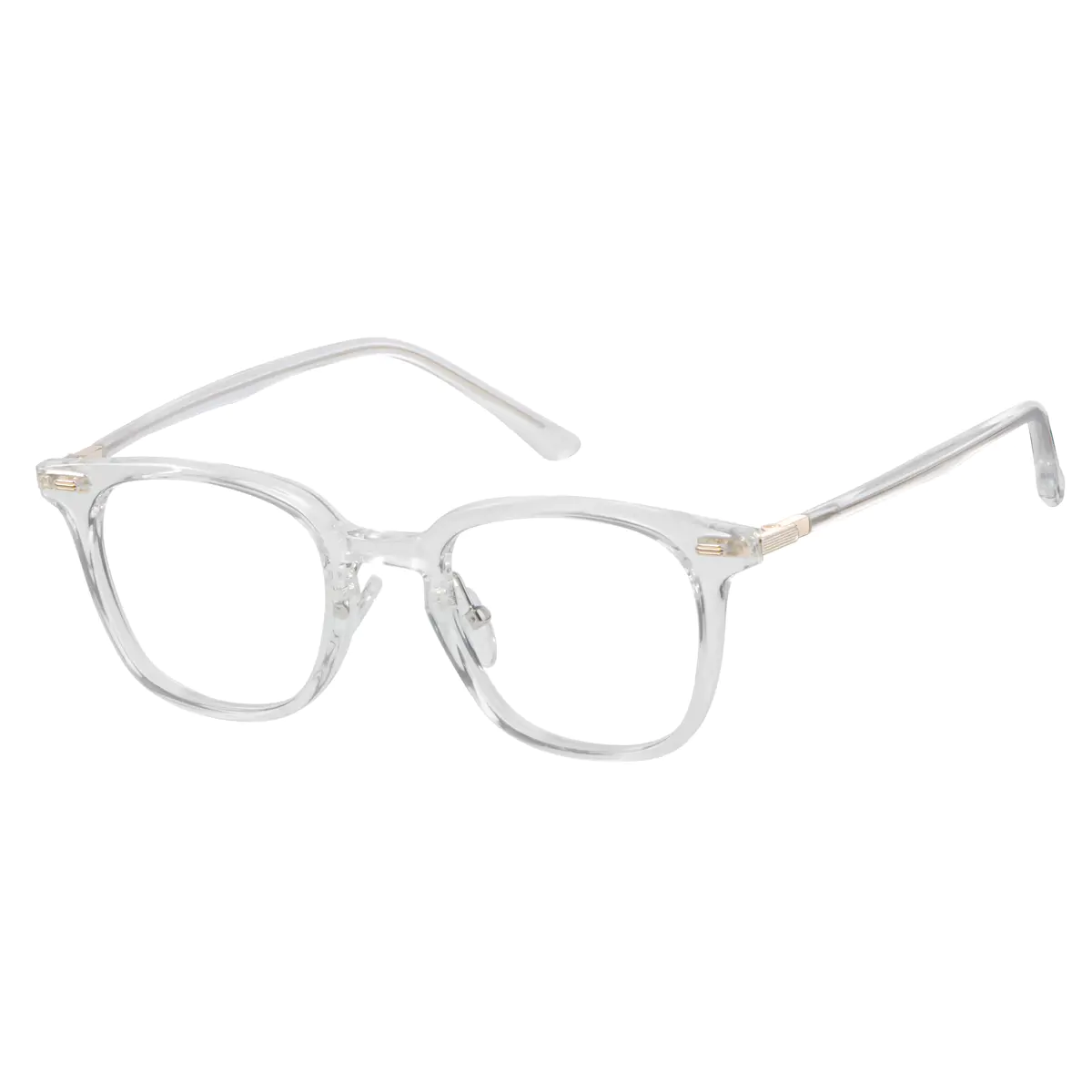 Square Clear Eyeglasses