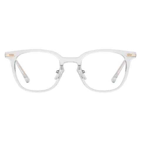 Square Clear Eyeglasses
