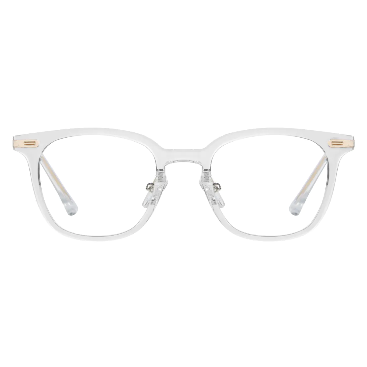 Square Clear Eyeglasses