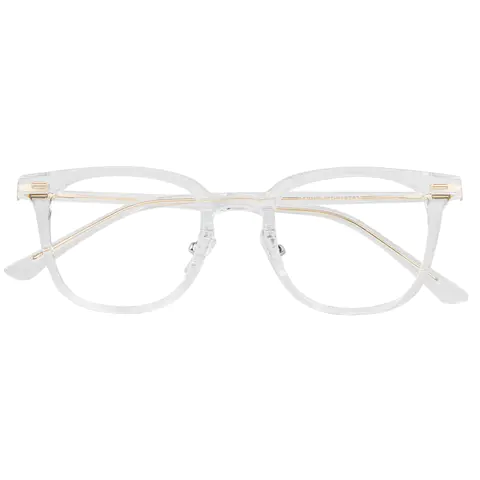 Square Clear Eyeglasses