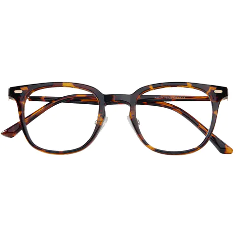 Square Tortoiseshell Eyeglasses