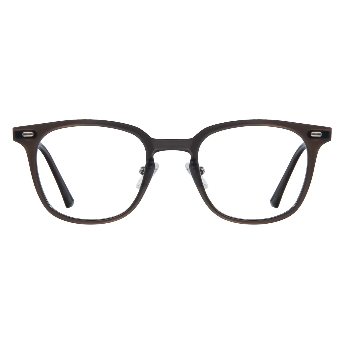 Square Brown Eyeglasses
