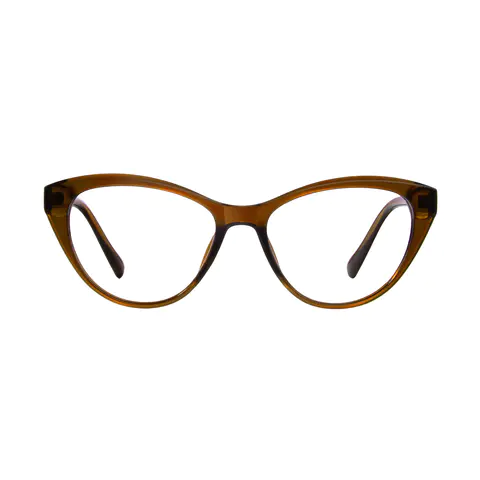 Cat-eye Light Brown Eyeglasses