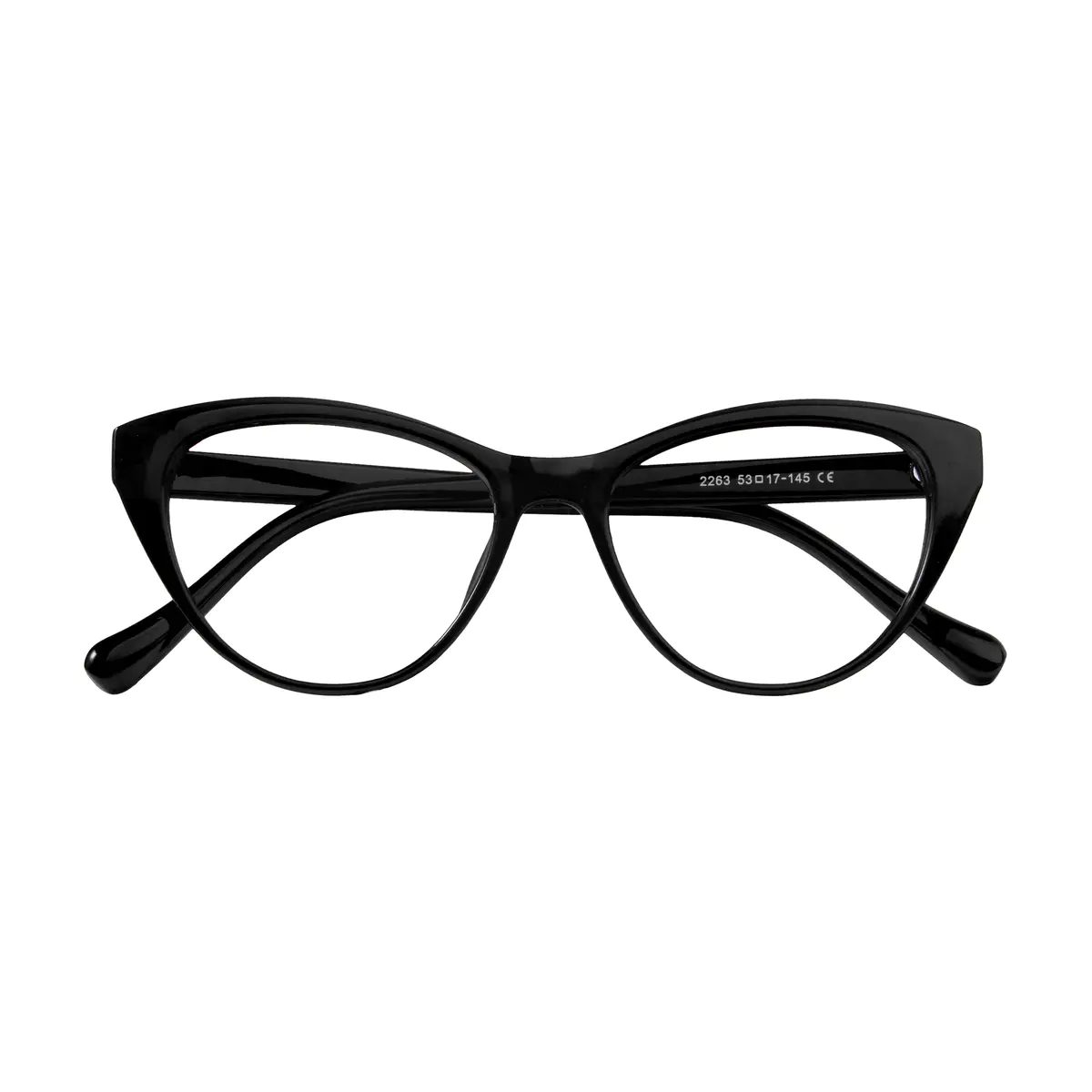 Cat-eye Black Eyeglasses