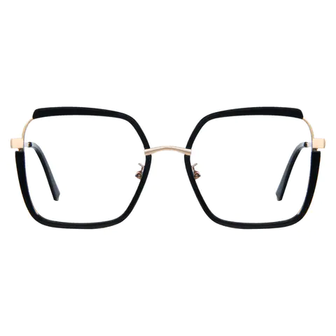 Square Black Eyeglasses