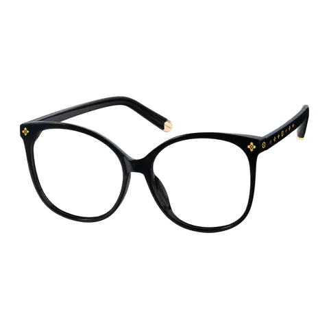 Cat-eye Black Eyeglasses