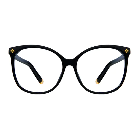 Cat-eye Black Eyeglasses