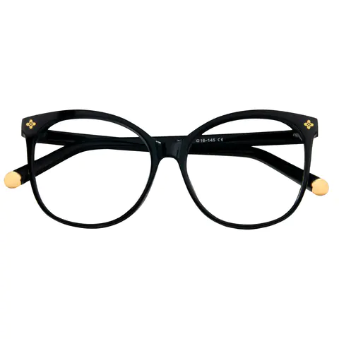 Cat-eye Black Eyeglasses
