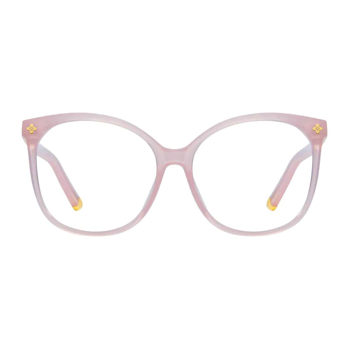 Cat-eye Pale Pink Eyeglasses